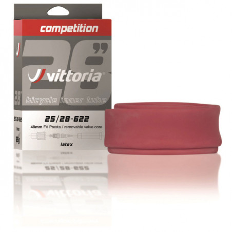 Vittoria Schlauch Latex 700x25/28 48 mm Prestaventil