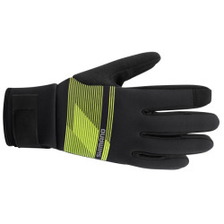 Shimano Unisex Windbreak Thermal Gloves neon yellow