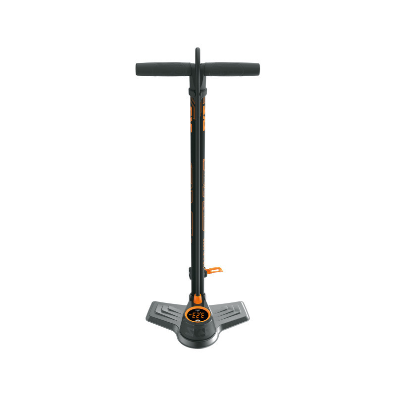 SKS Standpumpe Air-X-Plorer Digi 10.0 Stahl Multi Valve schwarz/orange