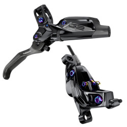 G2 Ultimate, Gloss Black Front 950mm Carbon Lever, Rainbow Hardware, A2