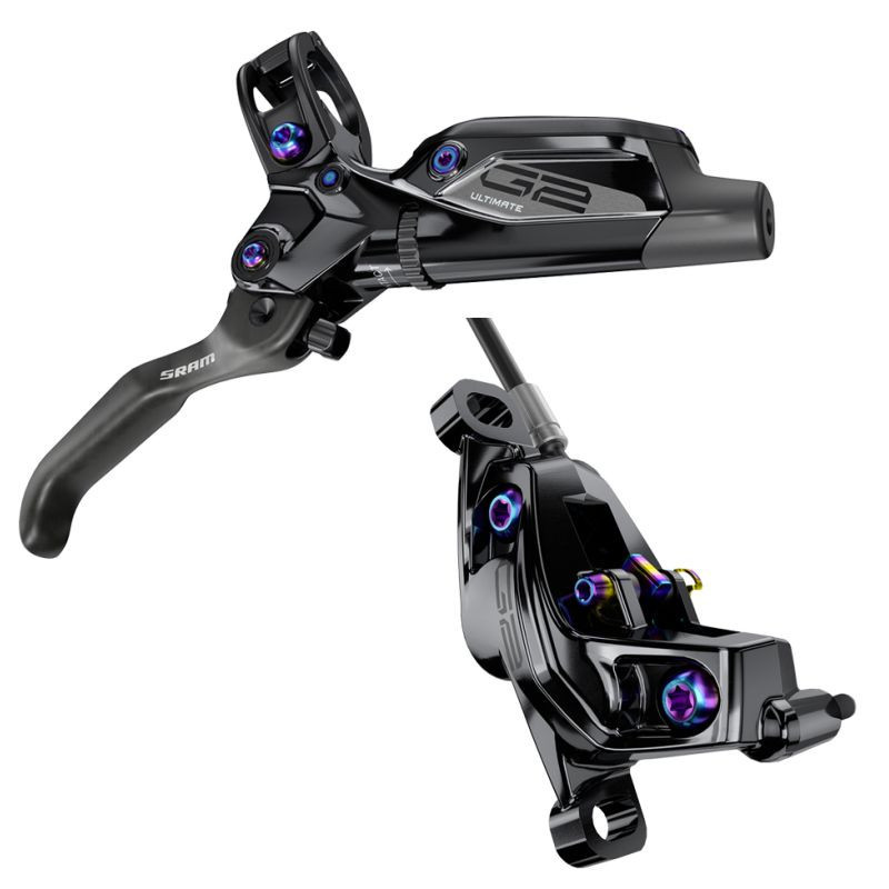 G2 Ultimate, Gloss Black Rear 2000mm Carbon Lever, Rainbow Hardware, A2