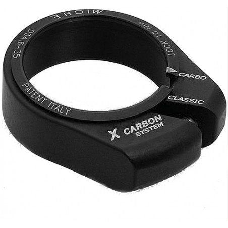  Sattelklemme Miche X-Carbon System, 34,9mm, 4mm Inbus, schwarz