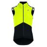 Assos MILLE GT Spring Fall Airblock Vest, Fluo Yellow