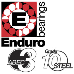 Enduro Bearings  608 FE 2RS ABEC 3  Extended Inner Race, 8x22/24x7/8 Fits some BMC Pivots