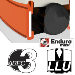 Enduro Bearings  MR 17286 LLU MAX ABEC 3, 17x28x6