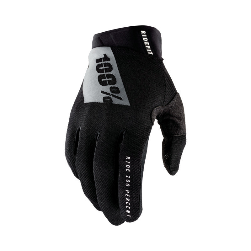 100% Ridefit Handschuh schwarz