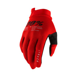 100% iTrack Handschuh rot L...