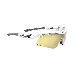 Rudy Project Tralyx+ Slim Brille white gloss, multilaser gold