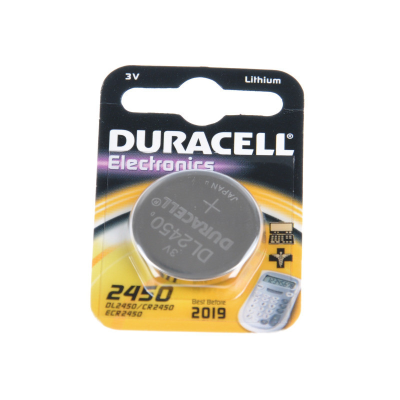 Duracell Batterie CR2450 3V Lithium Knopfzelle 1er-Blister