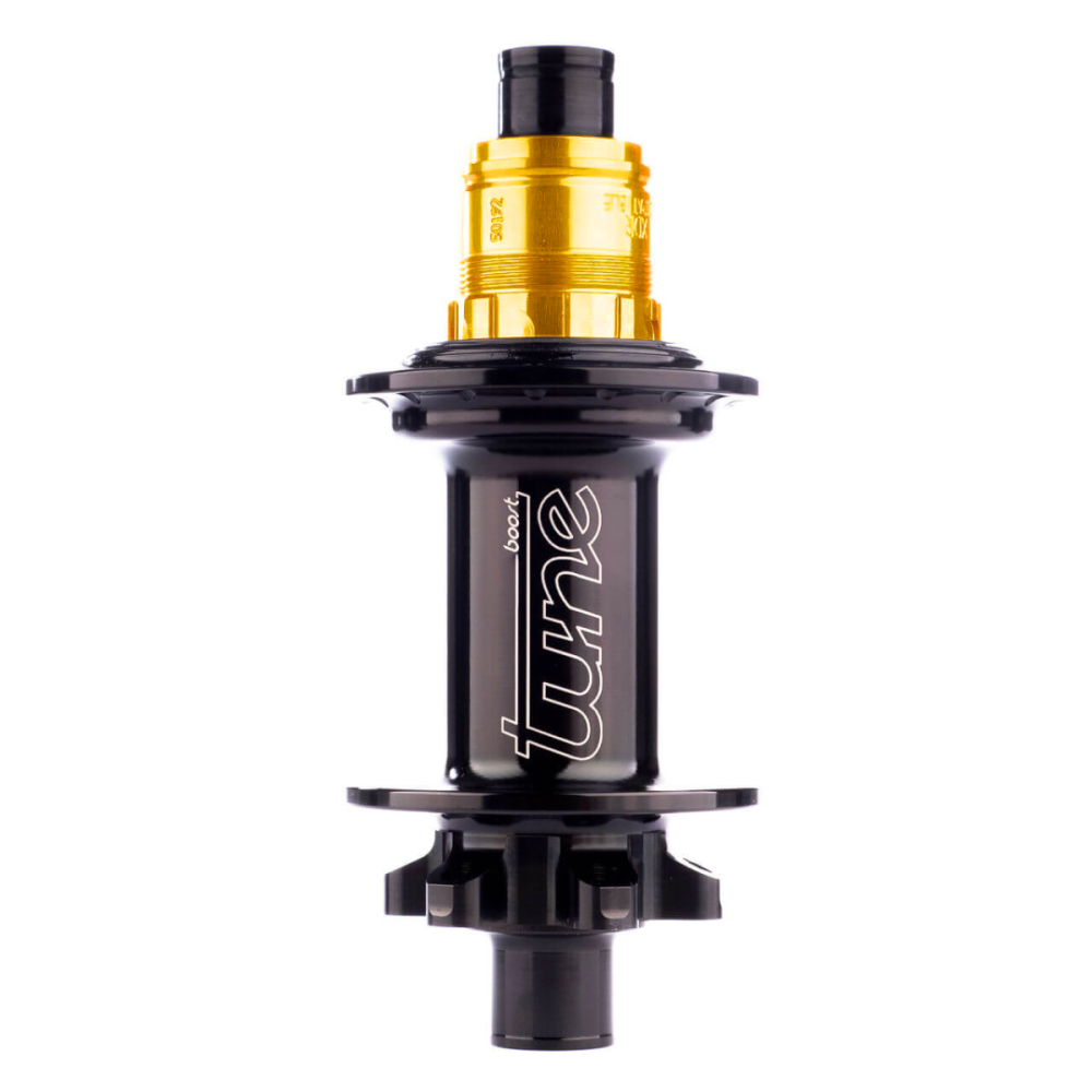 Tune Rear-Nabe MTB, ClimbHill Boost 6B 32h 12mm, Standard Bearings, MS 3T, black