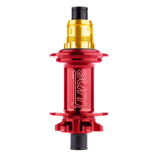 Tune Rear-Nabe MTB, ClimbHill Boost 6B, 12mm, Standard Bearings, rot