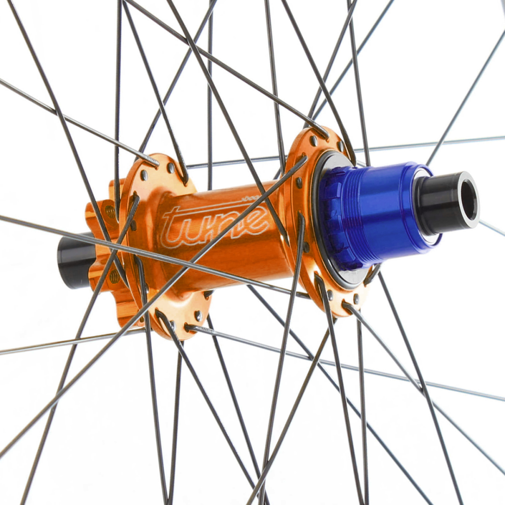 Tune Rear Wheel Disc, MTB Alu, R25, ClimbHill Boost 6B 28h, 12mm, Standard Bearings, HG10/11/12