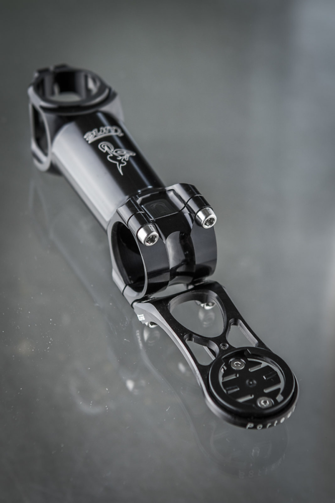 Tune Porteur Vorbauhalterung für GPS Fahrradcomputer, schwarz