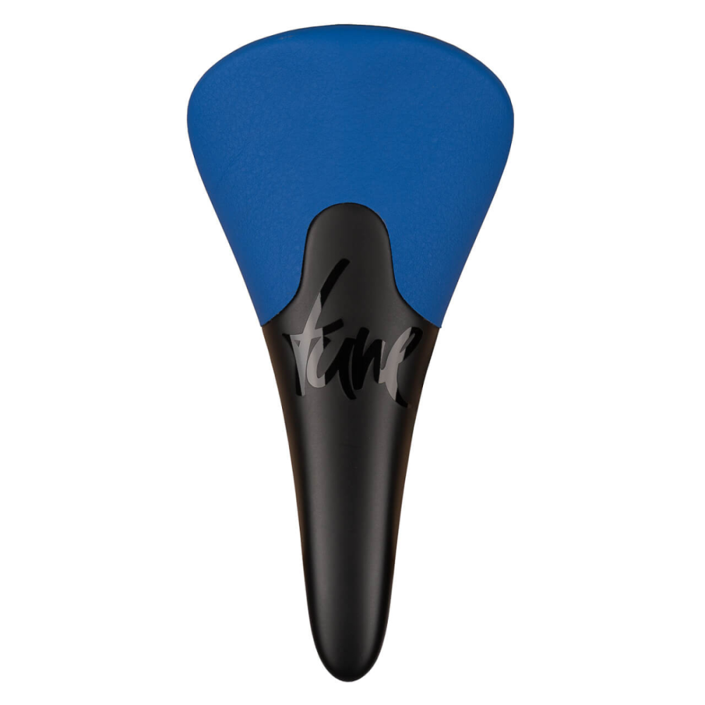 Tune Tune, Sattel, Komm-vor, Karbonsattel, Kunstleder, MTB und ROAD, Blau - blue - bleu