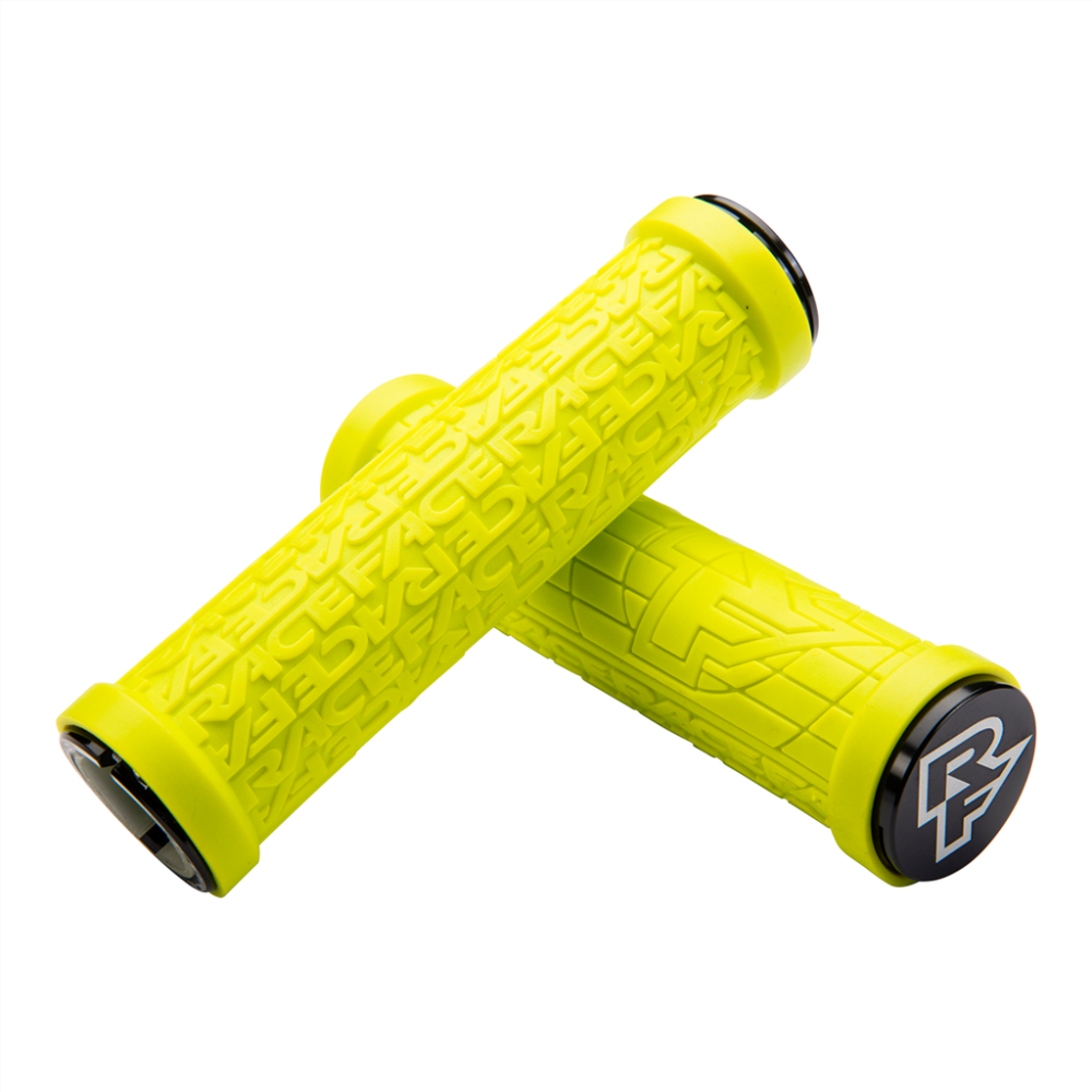 Race Face Grippler Grip Lock-On 33mm yellow,one size