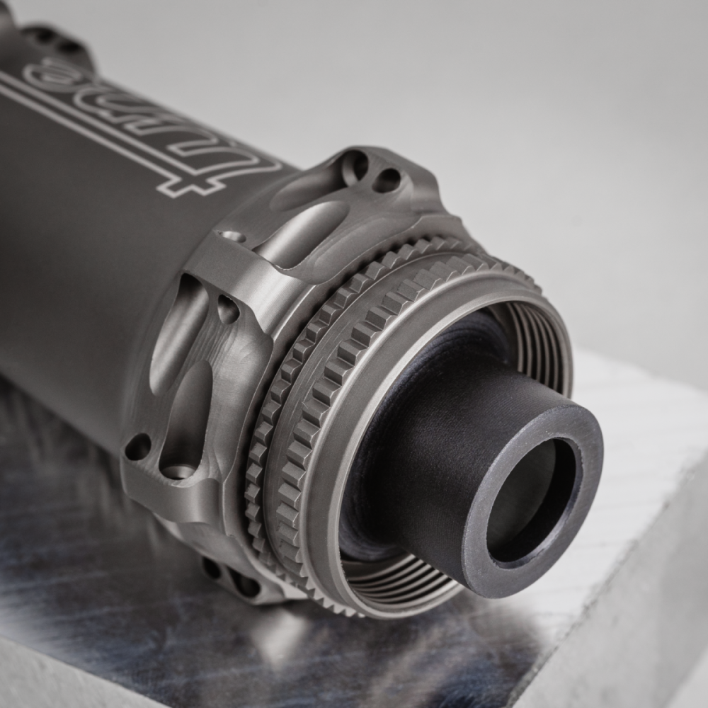 Tune Front Road Hub, YOKTO Disc, Centerlock, 24 Loch, 12x100mm, Keramik Lager, yokto grey