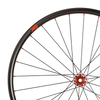 Tune Front Wheel Disc, MTB Carbon, BB28, Princess Boost 6B 28h, 15mm, Standard Bearings