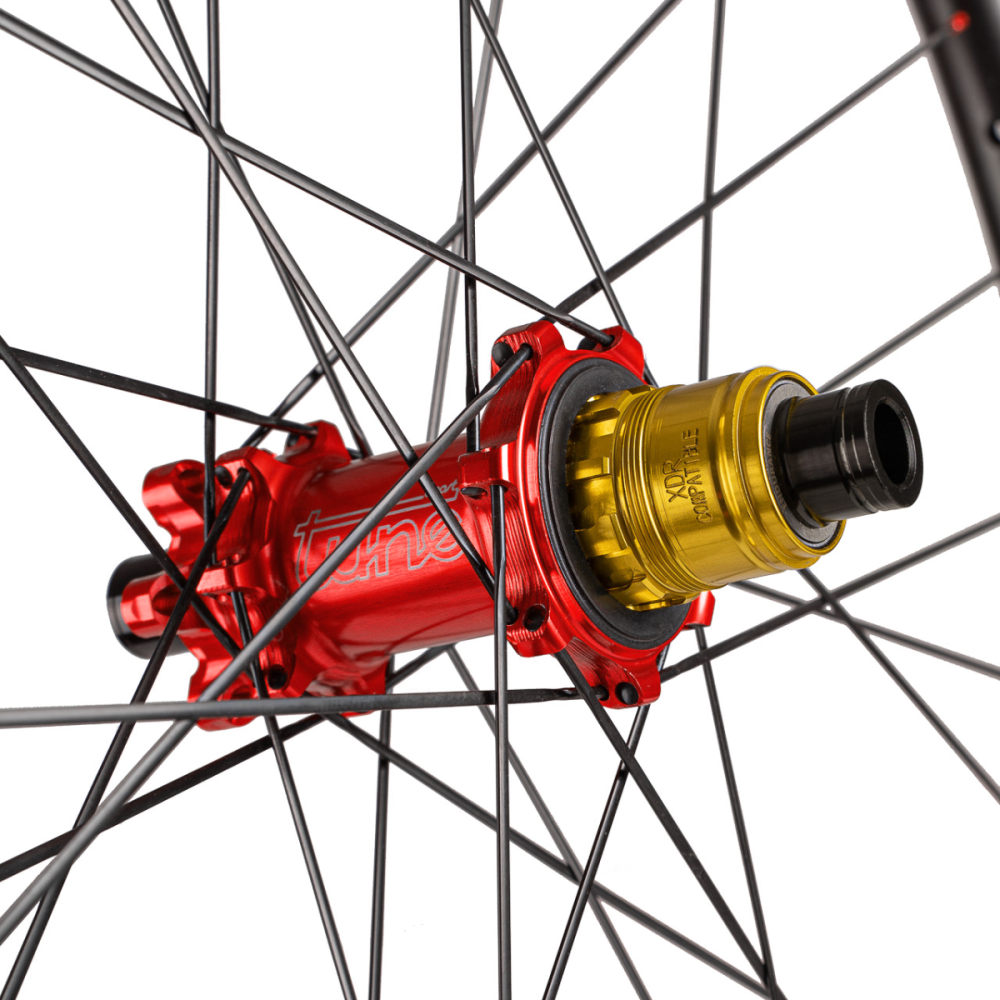 Tune Rear Wheel Disc, MTB Carbon, BB28, Prince Boost 6B 28h, 12mm, Standard Bearings, XD/XDR