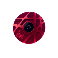 Tune CAP, Top Cap, Ahead Kappe, Aluminium, Rot - red - rouge
