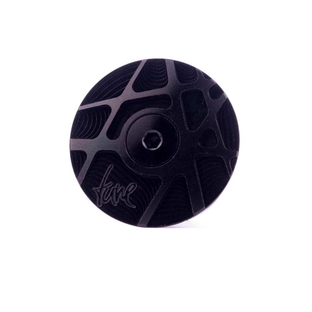 Tune CAP, Top Cap, Ahead Kappe, Aluminium, Schwarz - black - noir