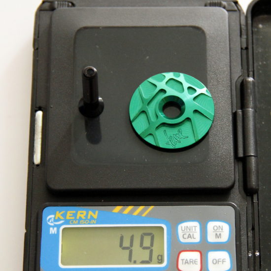 Tune CAP, Top Cap, Ahead Kappe, Aluminium, Silber - silver - en argent