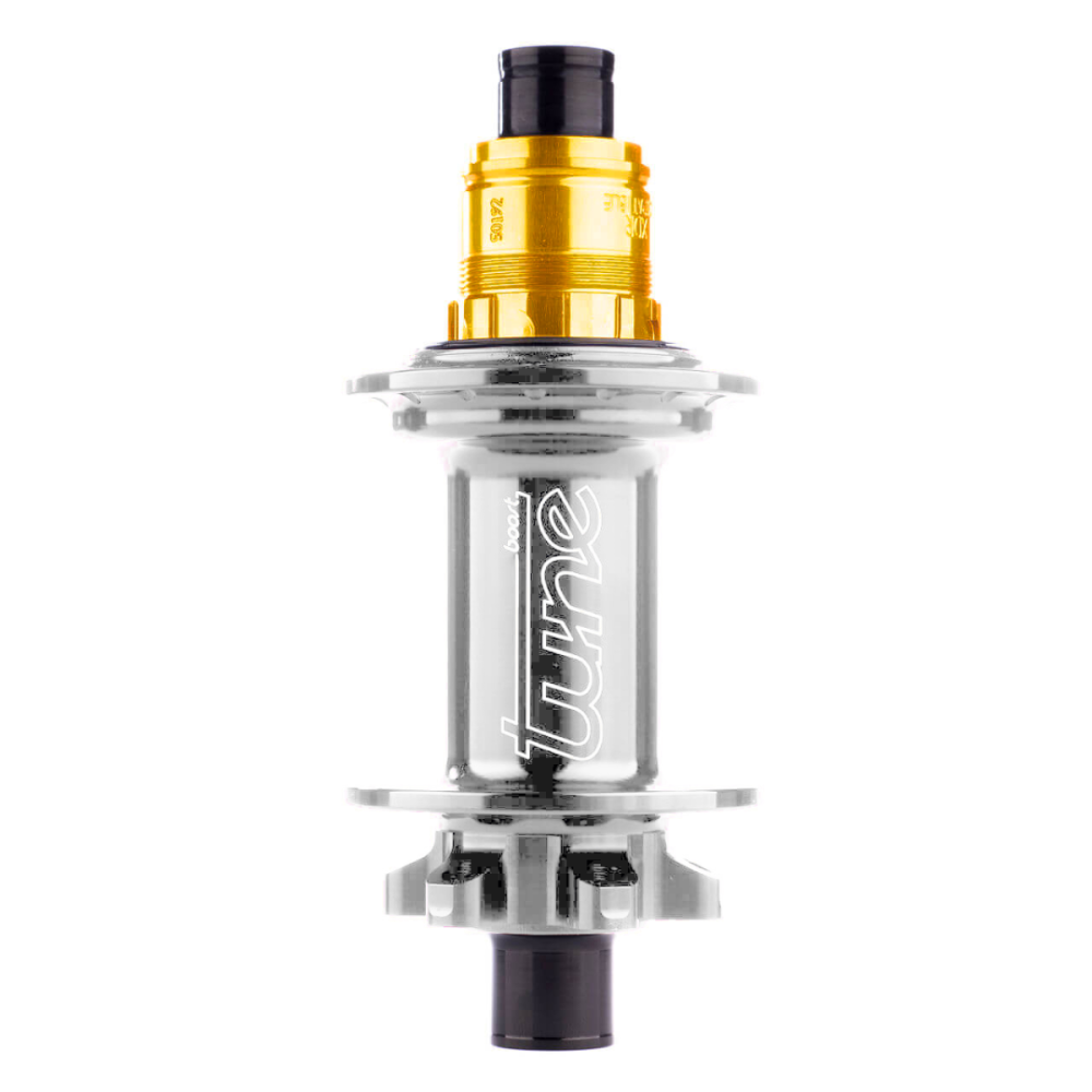 Tune Rear-Nabe ROAD, ClimbHill CL 28h 12mm, Standard Bearings, XD/XDR 3T, silver