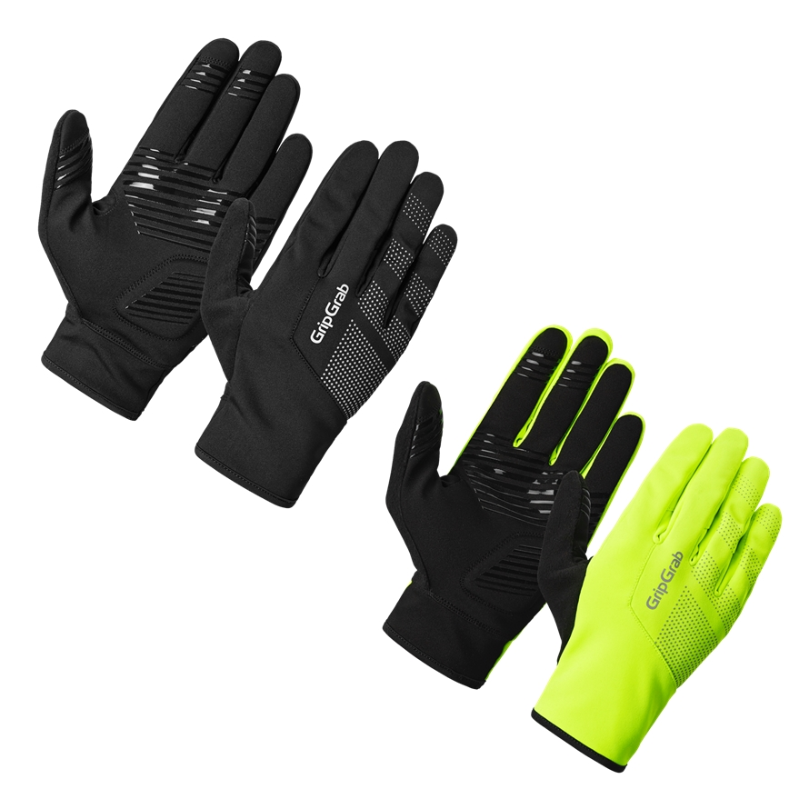 GripGrab Ride II Windproof Spring-Autumn Gloves, gelb, S