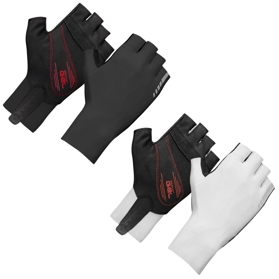GripGrab Aero TT RaceDay Time Trial Gloves, weiss, S