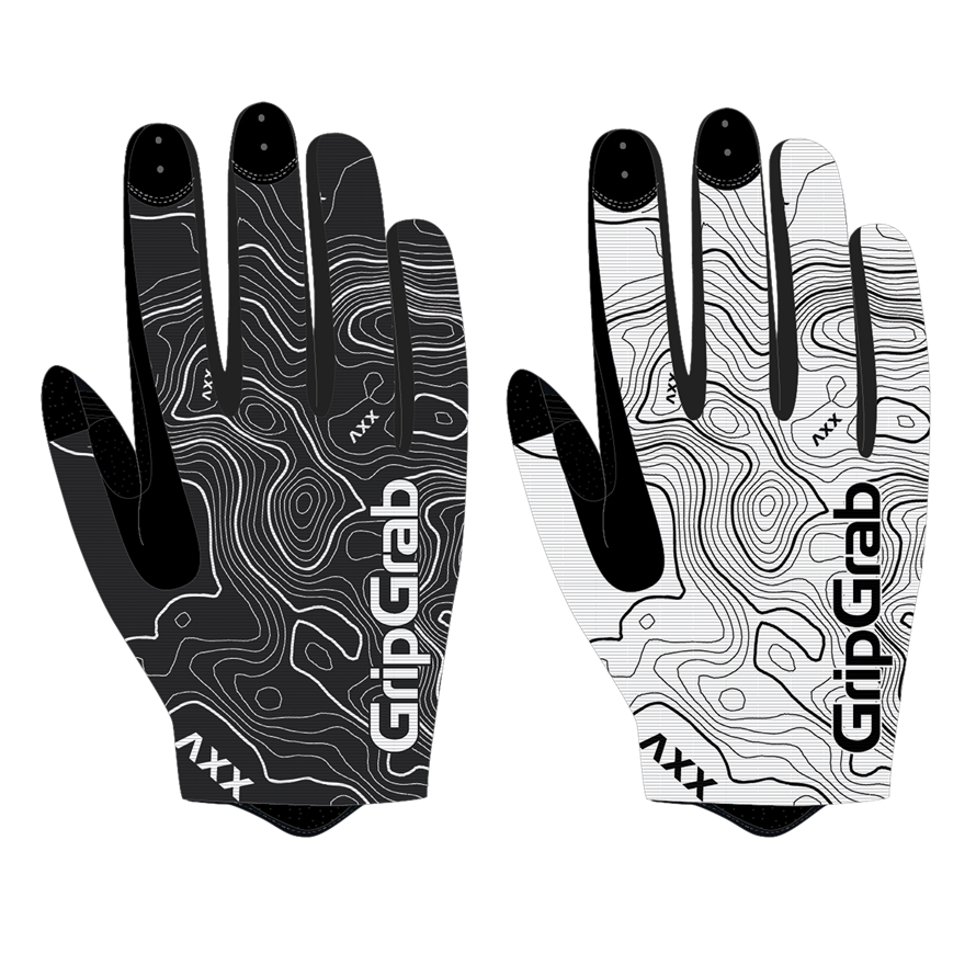 GripGrab Rebel Full Finger Summer Gloves, schwarz, XS
