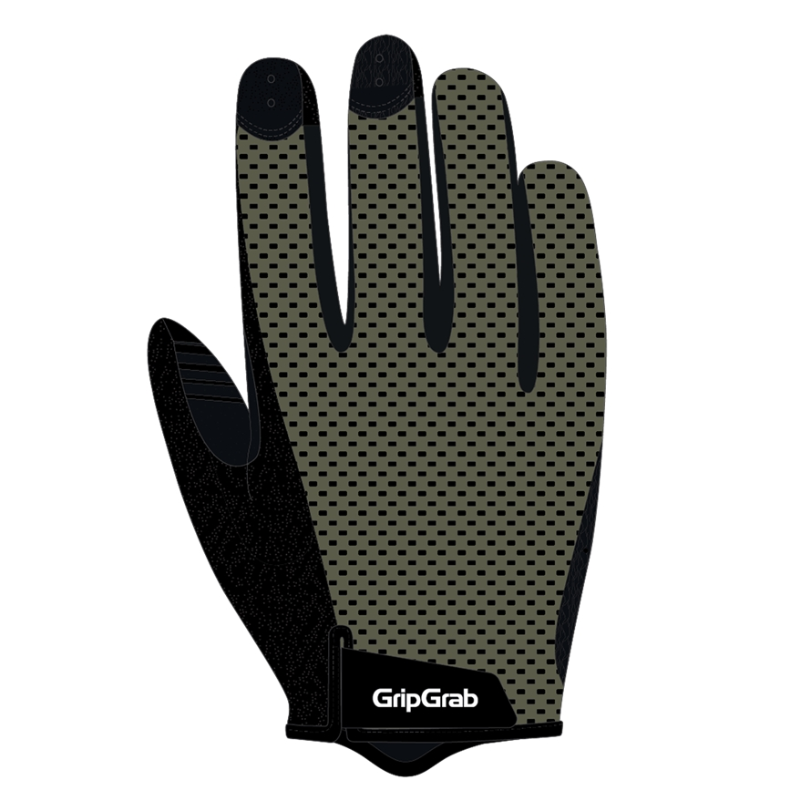 GripGrab EXPLR Padded Full Finger Summer Gloves, M