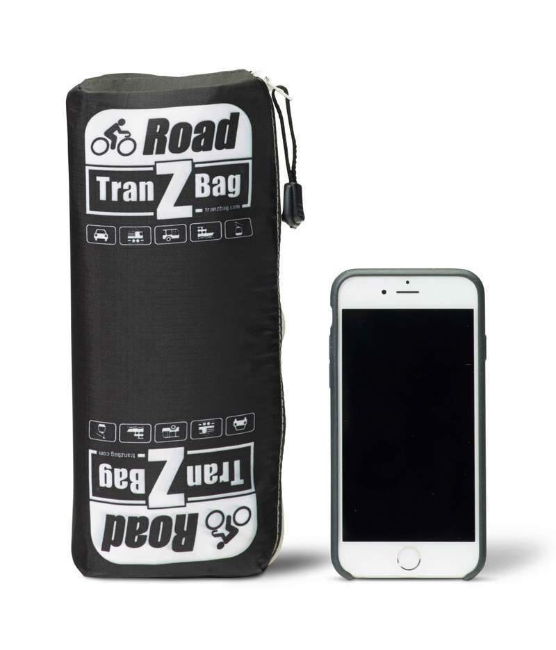 TranZBag Road Die leichteste und kompakteste Fahrrad- Transporttasche aller Zeiten für das Rennrad!