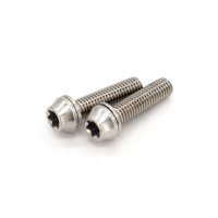 77designz Schrauben & Bolts, einzeln, M5x20 with washer for stems, Ti Bolt M5x20 T25