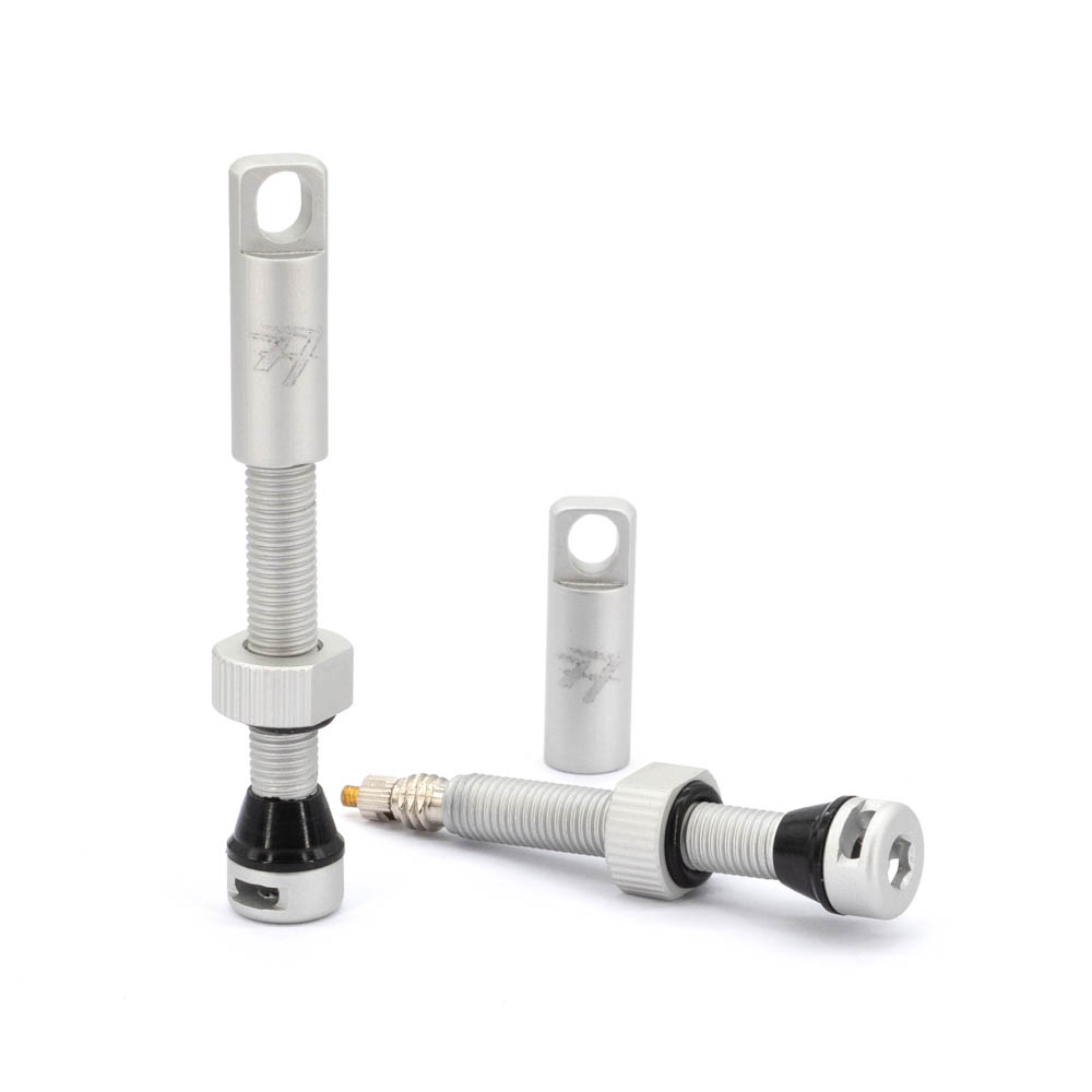 77designz Zubehör & Accessories, Tubeless Valves (Set), SV 44mm, Natural