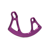 77designz Kettenblatt Schutz, CRASH PLATE™, ISCG05-V2 Aufnahme, Color - Red, Chainring size - 34 Z