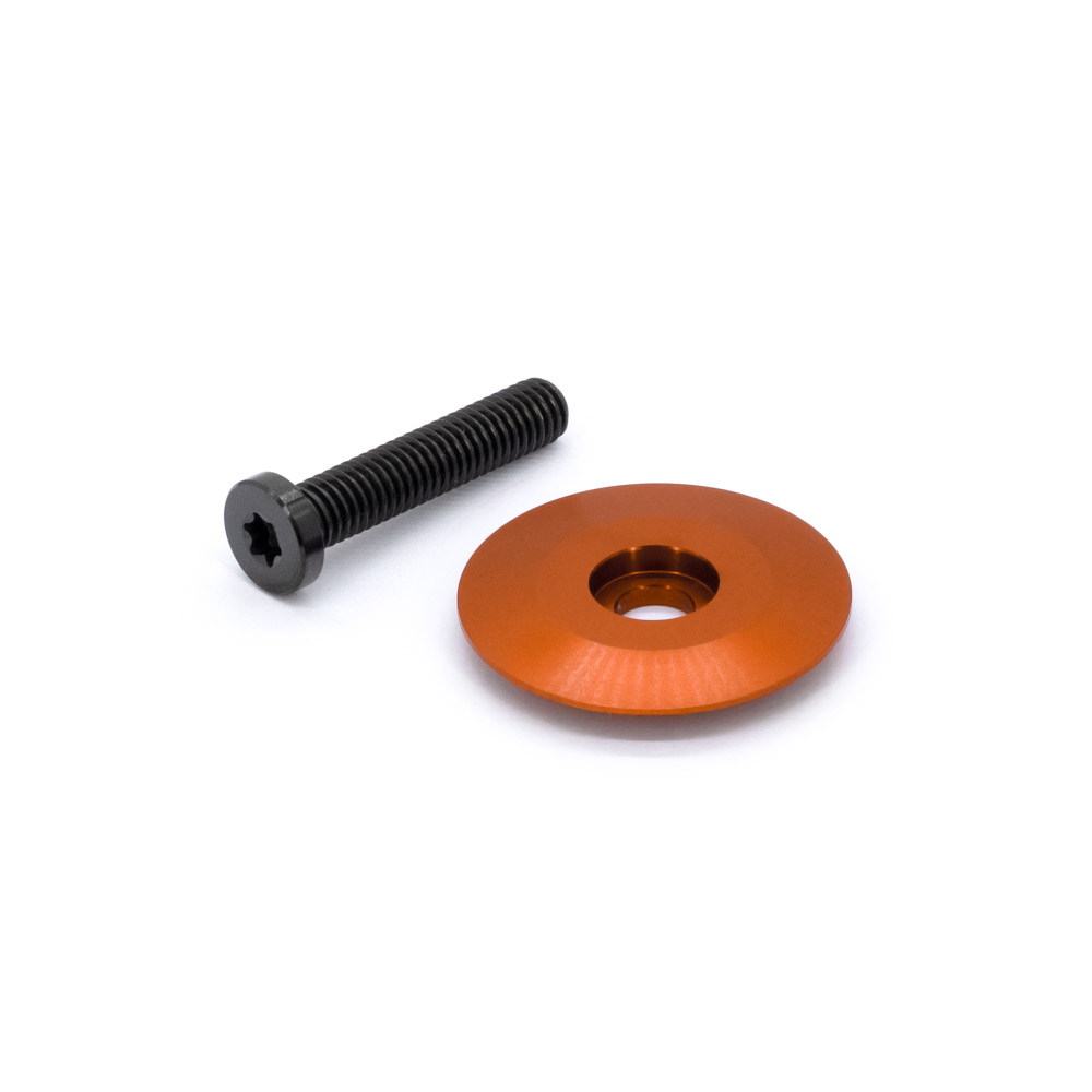 77designz Zubehör & Accessories, Top Cap, Ahead Cap mit T25 Ti Bolt