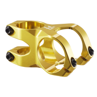77designz MTB-Vorbau, One Piece Stem 35, Color Eloxal - Gold, Length Stem - 35 mm
