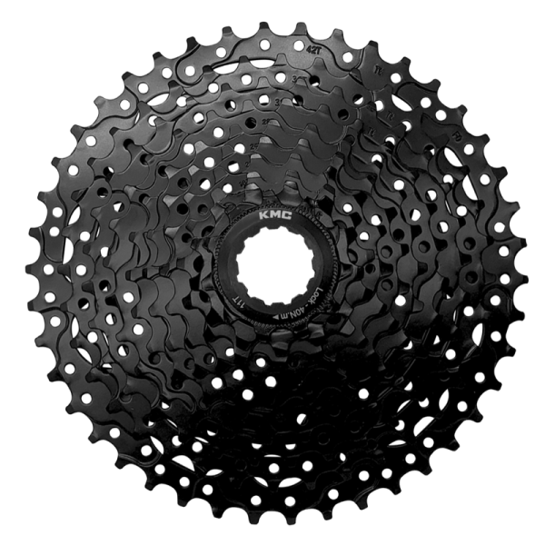 KMC Kassette, 10-fach, 11-42, schwarz, Einzelverpackung