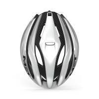MET Rennrad Helm, TRENTA 3K CARBON MIPS, WHITE SILVER, M