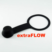 KEEGO EXTRAFLOW Dust Cap, Stück, Schutzkappe, DARK MATTER - schwarz