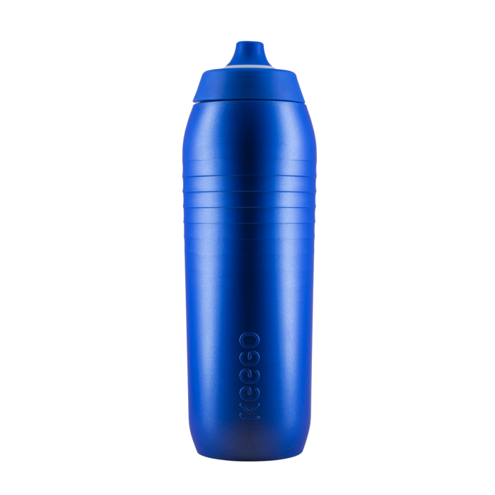 KEEGO Cycle, Sportflasche & Bidon, Stück, mit EasyClean Cap, 750 ml, Generation 04, blau