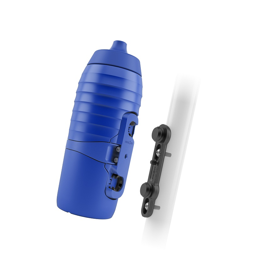 KEEGO Twist, Bidon 600 ml, Fidlock Bikeflasche, MIT Fidlock Bottle Connector, MIT Twist Bike Base, blau