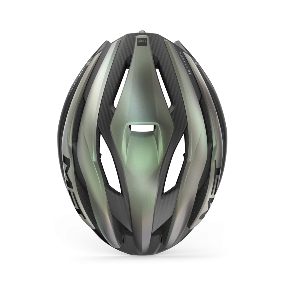 MET Rennrad Helm, TRENTA 3K CARBON MIPS, MOTION BLUR, L
