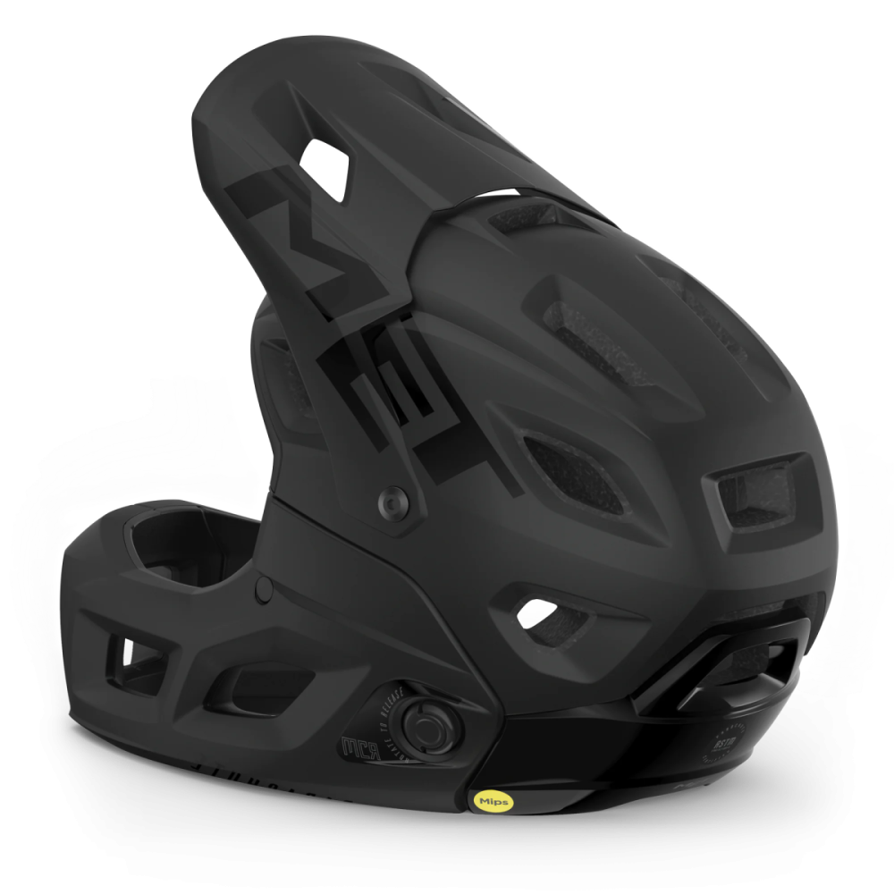 MET MTB Helm, PARACHUTE MCR MIPS, BLACK MATT GLOSSY, M