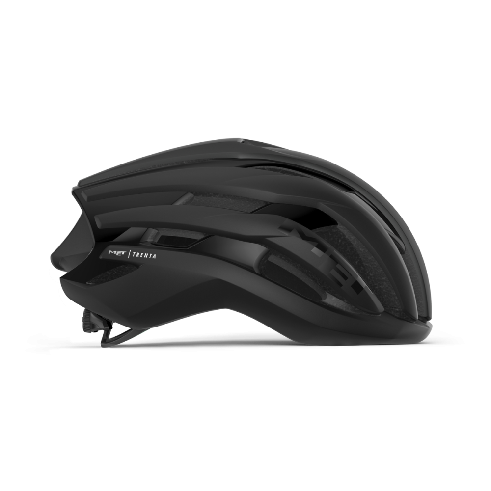 MET Rennrad Helm, TRENTA MIPS, BLACK MATT GLOSSY, S