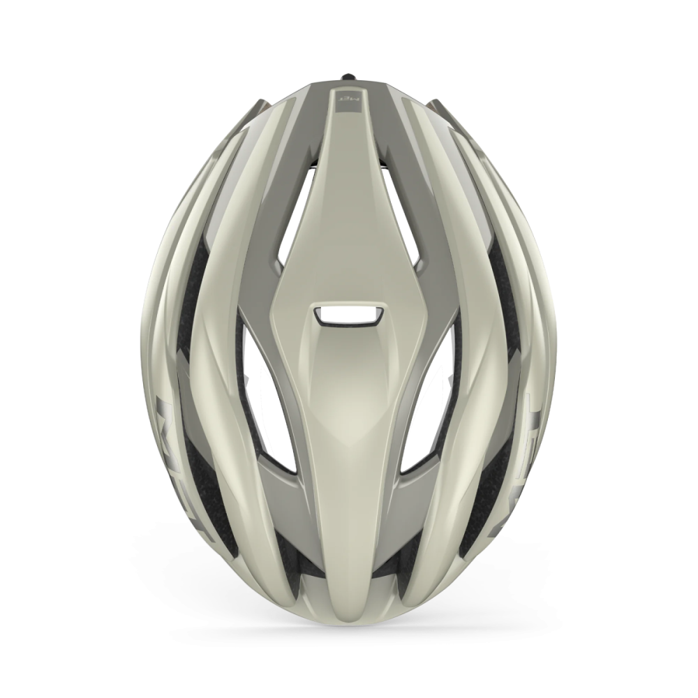 MET Rennrad Helm, TRENTA MIPS, GREIGE MATT GLOSSY, M