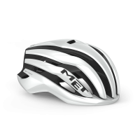 MET Rennrad Helm, TRENTA MIPS, WHITE BLACK, M
