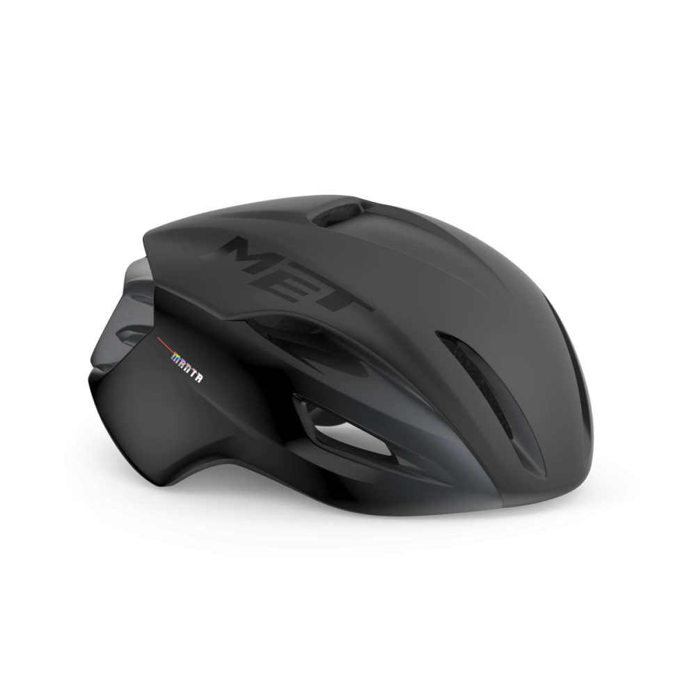 MET Rennrad Helm, MANTA MIPS, BLACK MATT GLOSSY, L