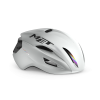 MET Rennrad Helm, MANTA MIPS, WHITE HOLOGRAPHIC, S