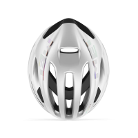 MET Rennrad Helm, RIVALE MIPS, WHITE HOLOGRAPHIC, M