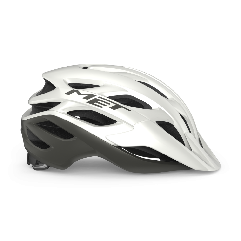 MET MTB Helm, VELENO MIPS, WHITE GRAY MATT, S